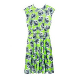 探尋Lyn Devon風格 綠色花朵圖案連衣裙的時尚魅力與相似單品推薦